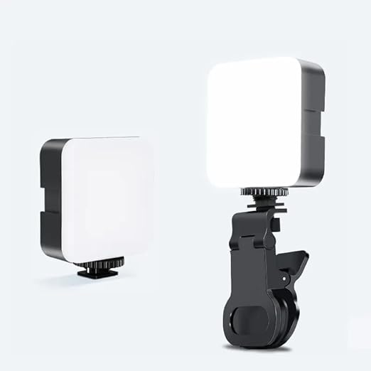Compact & Portable Clip-On LED Light With Adjustable Brightness