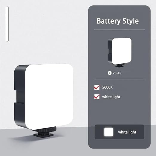 Compact & Portable Clip-On LED Light With Adjustable Brightness