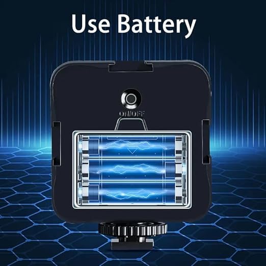 Compact & Portable Clip-On LED Light With Adjustable Brightness