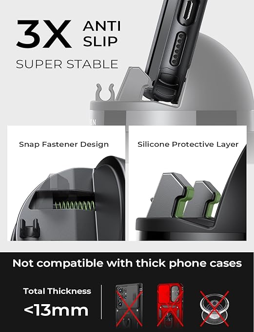 LISEN 360° Rotating Car Phone Mount Holder