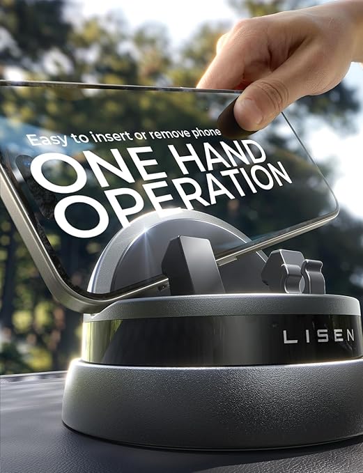LISEN 360° Rotating Car Phone Mount Holder
