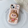 Labubu 3D Cartoon Bunny iPhone Case