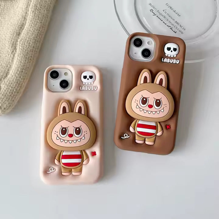 Labubu 3D Cartoon Bunny iPhone Case