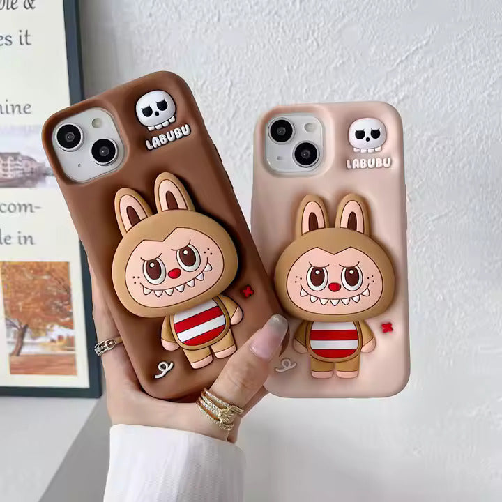 Labubu 3D Cartoon Bunny iPhone Case