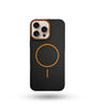Black - Orange ULTRA THIN SHOCKPROOF MAGSAFE CASE