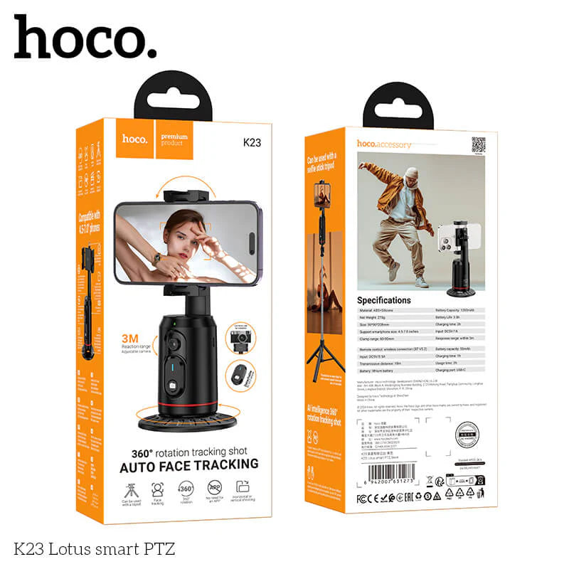 HOCO 360º ROTATION SMART AUTOMATIC FACE TRACKING